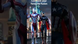 Incredible Captain America Fusion: Mind-Blowing Fusions #ai #shorts