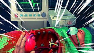 How to be a surgeon (Surgeon Simulator) Funny VR moments
