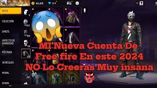 Mostrando Mi Nueva Cuenta De Free Fire 2024😱Fue Un Error O Esta Buena??❌️