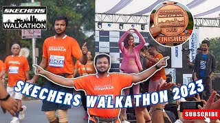 My 1st Walkathon | Skechers walkathon 2023 | meet kriti sanon, Rohit Saraf, Viraj Ghelani | Vlog