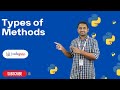 Different Types of Methods in Python | Python Tutorials - 2022 | Codegnan
