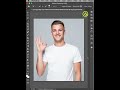 Change White T-shirt to Black in Photoshop #shorts #photoshop