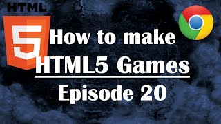 20- Making HTML5 Game: Enemy AI. Javascript Tutorial Guide