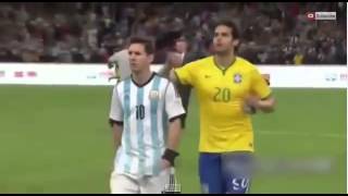 football Lionel Messi & Kaka Funny Moments
