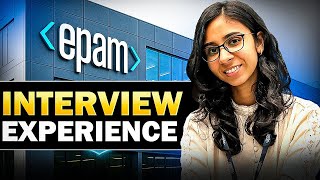 EPAM Interview Experience | How to crack EPAM