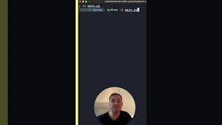 Python Interactive mode is really helpful!