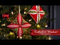 How to Make the Cathedral Window Christmas Ornaments Tutorial | a Shabby Fabrics Tutorial