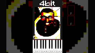 Skibidi Toilet but every time more and more bits [2] (@musicoscinicos) - Octave Piano Tutorial
