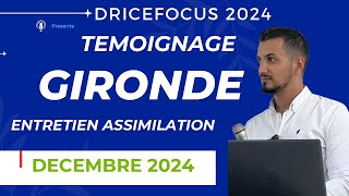 Demande nationalité française : entretien assimilation naturalisation française questions témoignage