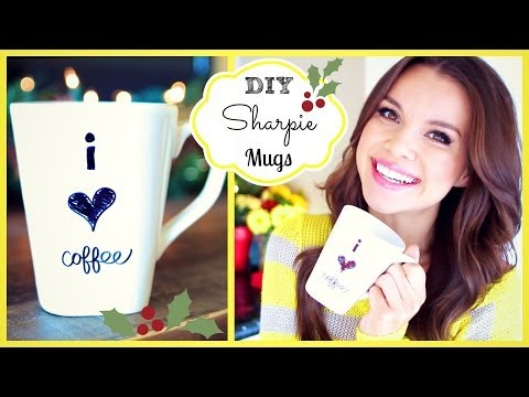DIY Coffee Mugs ❄ #DIYDecember Day 9 DIY Coffee Mugs ❄ #DIYDecember Day 9