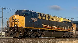 CSX M313 With CSXT 1900 leading