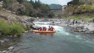 1本目(後半区間)・Rafting Team Sakuranbo