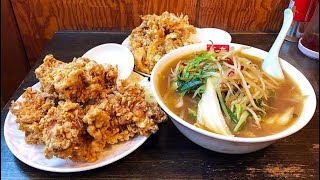 【岐阜大盛り】国士無双ラーメン・トリカラアゲ・ゲソカラアゲ/ベトコンラーメン羽島新京【岐阜県羽島郡笠松町門間】