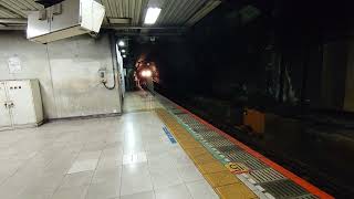 馬喰町駅を通過するN'EX成田エクスプレス 2　N'EX(Narita Express) passing through Bakurocho Station