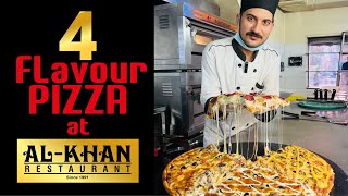 Four Flavour Pizza Recipe | Al Khan Restaurant