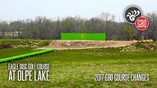 2017 Glass Blown Open Olpe Lake Course Changes