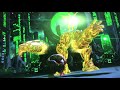 Yellow Lantern Hal Jordan Super move Vs Astrositous Red Lantern