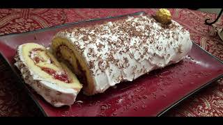 Naj bolji rolat sa visnjama/Roll with cherry #rolat #roll #visnje #cherry #bosna #usa #recepti #food