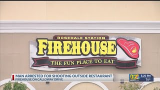 Man arrested for shooting into crowd at Firehouse Restaurant