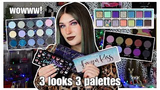 3 Looks 3 Palettes! | Frozen Kiss, The Cat's Meow, Realm Of Fairies