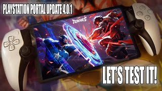 PlayStation Portal update 4.0.1 | Impressions | Gameplay | Cloud streaming | Remote Play