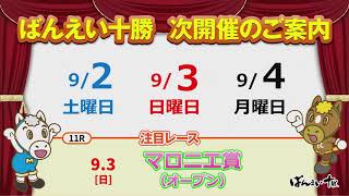 ばんえい十勝ＬＩＶＥ　２０２３年８月２８日