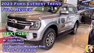 2023 Ford Everest Trend Full Review | Next-Gen Ford Everest (Philippines)