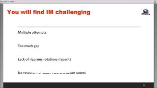 Internal Medicine Match: How to overcome gaps, low scores \u0026 improve  profile as an IMG