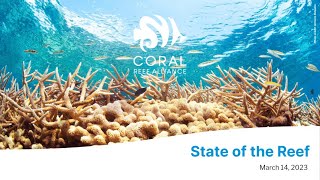 The Coral Reef Alliance State of the Reef Address 2023
