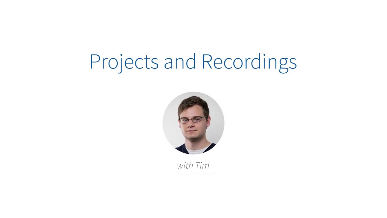 Projects And Recordings In Labchart Lightning Youtube