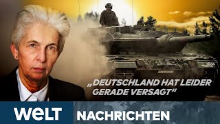 PANZER-ZOFF: Koalitionsstreit um Kampfpanzer-Lieferungen eskaliert - UKRAINE-KRIEG | WELT STREAM