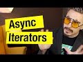 Async iterators (for await ... of) in JavaScript