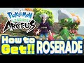 How To Get Roserade in Pokemon Legends: Arceus (Roserade Location)