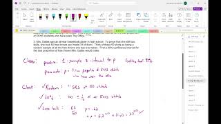AP Stats 4C Method Practice