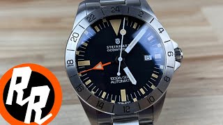 Steinhart Ocean 39 vintage GMT Orange OLKO edition