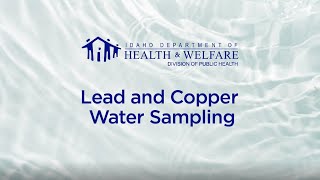 DHW - Idaho Lead and Copper Water Sampling