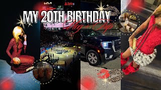 MY 20TH BIRTHDAY VLOG 🐆| shopping , snow day , basketball game , \u0026 etc ੈ✩