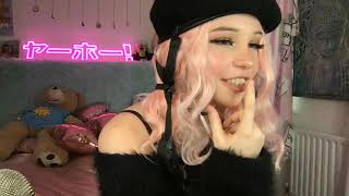 Belle Delphine teaches Max and Chad on how to do an ahegao face