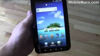 Samsung Galaxy Tab for Sprint unboxing and tour