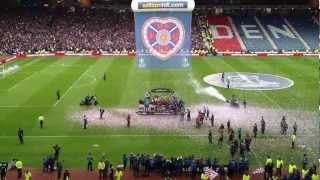 Hearts' Hampden Celebrations - Winners Scottish Cup Final 2012