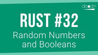 Rust Programming Tutorial #32 - Random Numbers (and Booleans)