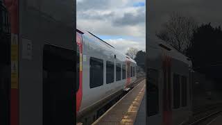 TfW 197044 arrives into Llanharan