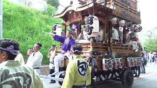 成田祇園祭 令和5年7月9日 田町 曳き廻し