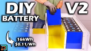 SAVE Thousands V2 - Build your own home solar battery backup!