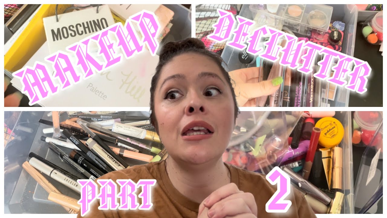 Makeup Declutter Part 2 Youtube
