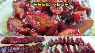 CHARSIU VEGAN/DAGING SAUS MERAH VEGAN