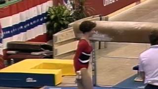 Kim Kelly - Vault 2 - 1989 U.S. Gymnastics Championships - Event Finals