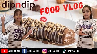 Dip N Dip | Mighty Crepe \u0026 Waffle | Food Review | Adee \u0026 Alish