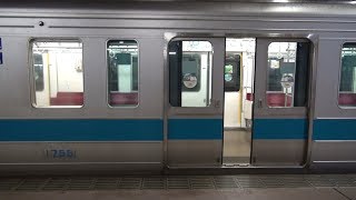 【小田急線】【ワイドドア　閉まる　閉める】【1755×6編成　1755F】【1000形通勤車両】【ワイドドア車】【小田急小田原線　小田急電鉄】