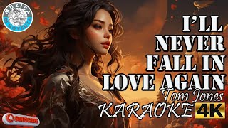 I'll Never Fall In Love Again Karaoke  (4K) - Tom Jones / Muzica De Noventa #muzica #music #karaoke